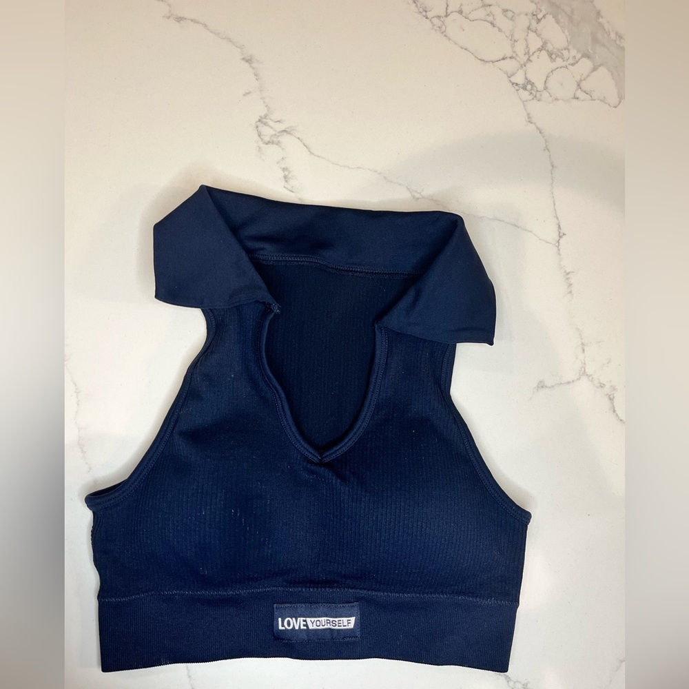 October Love Midnight Blue Tank Top